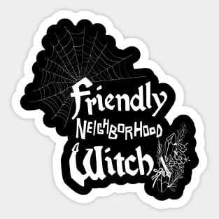 Friendly Neighbourhood Witch Sticker